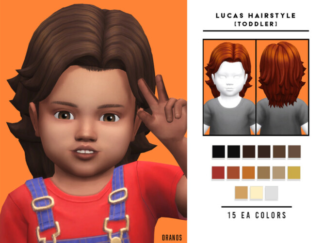 Lucas Hairstyle [Toddler] by OranosTR at TSR