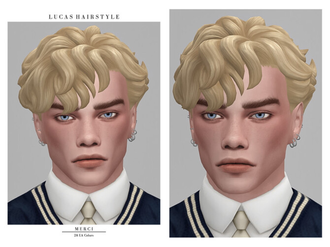 Lucas Hairstyle by Merci at TSR