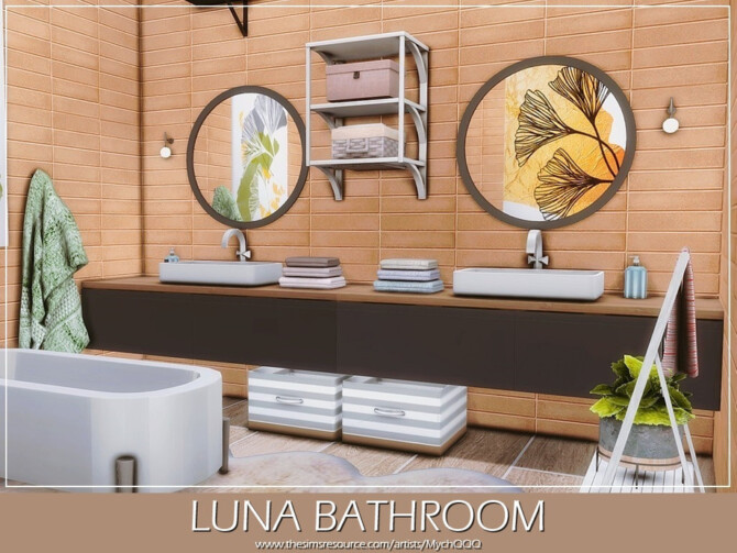 Luna Bathroom by MychQQQ at TSR