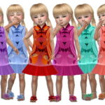 Lunar Toddler dress by TrudieOpp at TSR