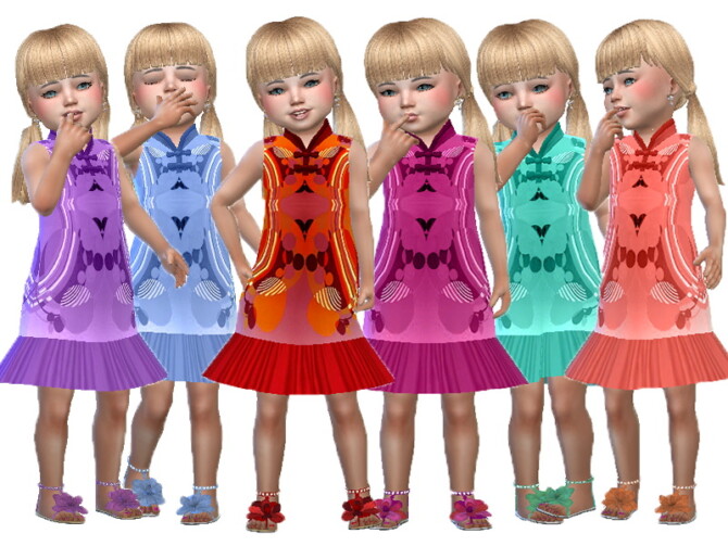 Lunar Toddler dress by TrudieOpp at TSR