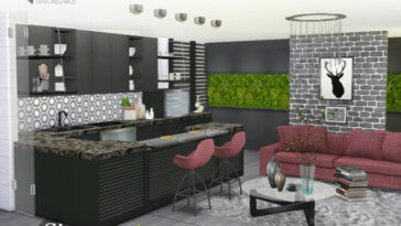 Lux Radium Kitchen by SIMcredible at TSR