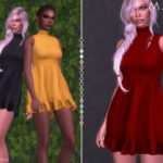 MACY dress by Plumbobs n Fries at TSR