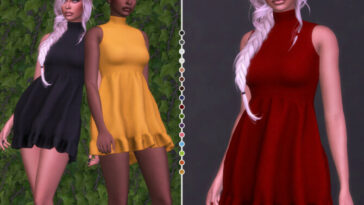 MACY dress by Plumbobs n Fries at TSR