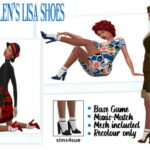 MADLEN’S LISA SHOES at Sims4Sue