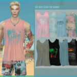 MEN’S SHIRT FOR SUMMER by DanSimsFantasy at TSR