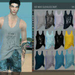 MENS SLEEVELESS SHIRT by DanSimsFantasy at TSR