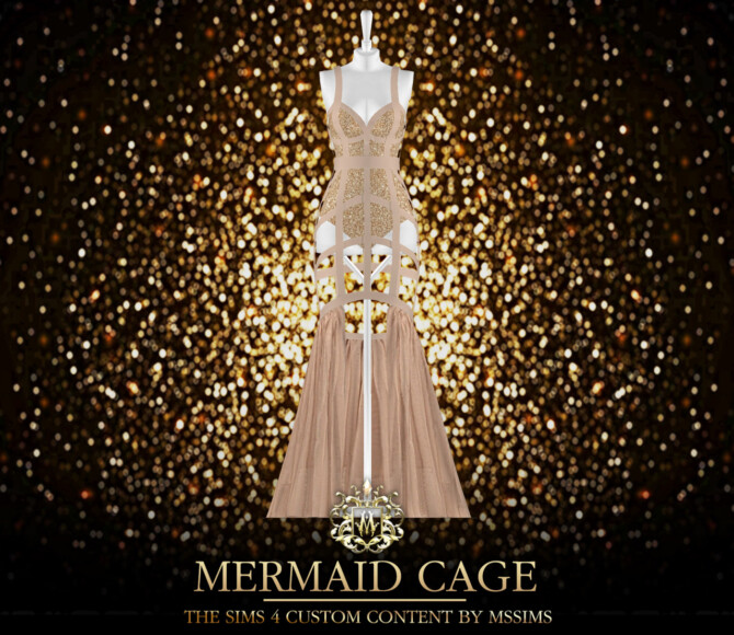 MERMAID CAGE DRESS at MSSIMS