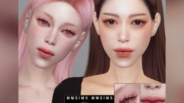 Makeup Set: eyebrows, eyeshadow & lips at MMSIMS