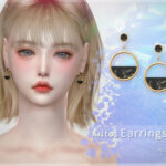 Marble earrings 18 by Arltos at TSR