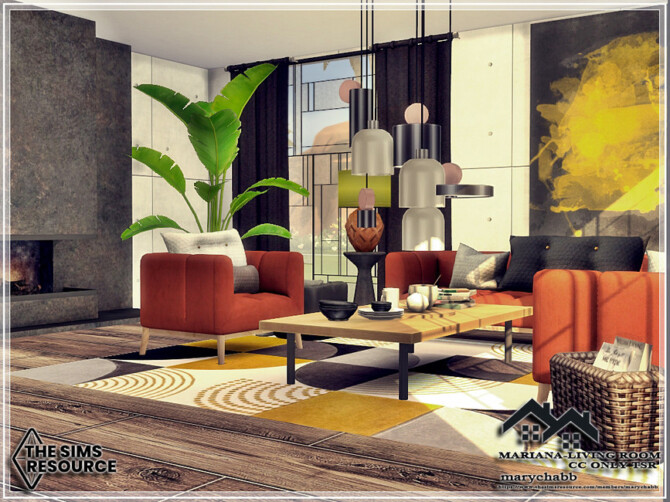 Mariana Living Room by marychabb at TSR