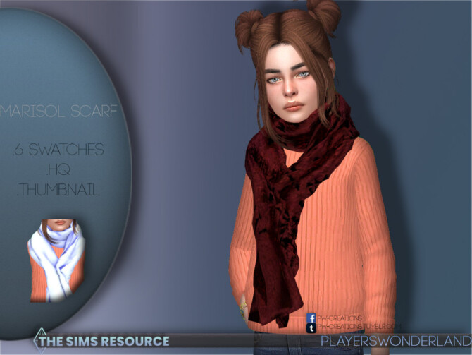 Marisol Scarf KIDS by PlayersWonderland at TSR