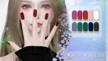 Matte nails (rings) by Arltos at TSR