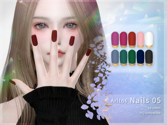 Matte nails (rings) by Arltos at TSR