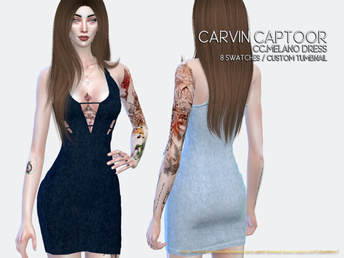 Melano Dress by carvin captoor at TSR