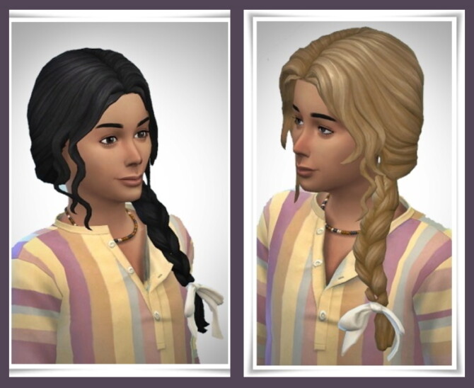 Melody Kids Hair at Birksches Sims Blog