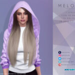 Melody hair by Anto at TSR