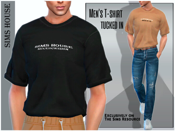 Men’s T-shirt tucked in by Sims House at TSR