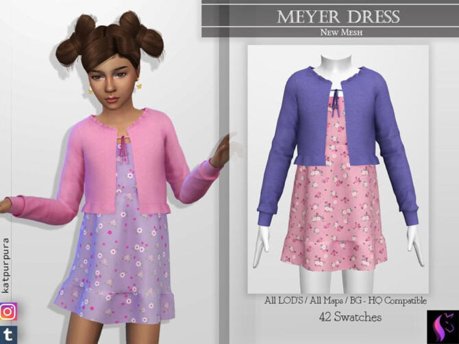 Meyer Dress by KaTPurpura at TSR