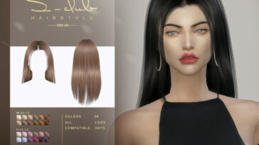 Mi Long Straight Hair (Lorry) by S-Club at TSR