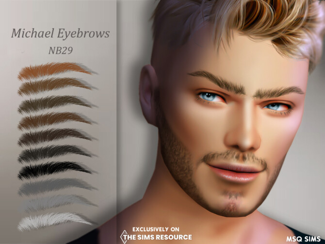 Michael Eyebrows at MSQ Sims