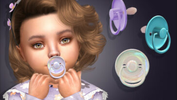 Mimi Pacifier (left brow ring category) by feyona at TSR