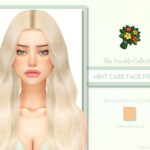 Mint Cake Face Freckles by LadySimmer94 at TSR