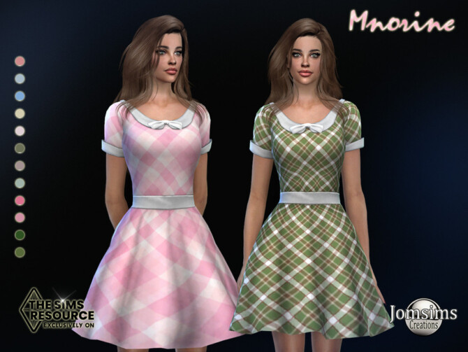 Mnorine dress by jomsims at TSR