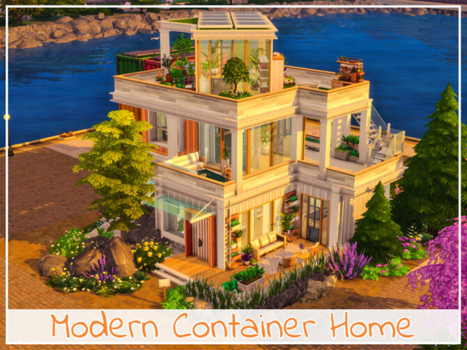 Modern Container Home by simmer_adelaina at TSR