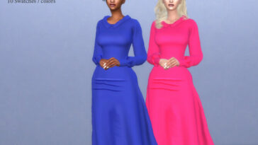 Modest Evening Dress by pizazz at TSR