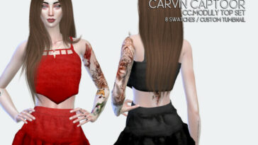 Modlily Top Set by carvin captoor at TSR