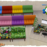 Modular Sofa Home design by Chalipo at All 4 Sims