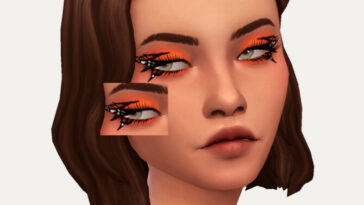 Monarch Eyeliner by Sagittariah at TSR