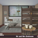 Mr. and Mrs Bedroom by evi at TSR