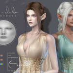 Natural skintone overlay for female sims by S-Club LL&WM at TSR