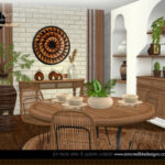 Naturalis Dining decor by SIMcredible at TSR