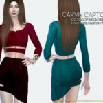 Neck skirt Set by carvin captoor at TSR