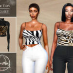 Nene Tops Blouse II by Camuflaje at TSR