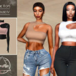 Nene Tops Blouse IV by Camuflaje at TSR