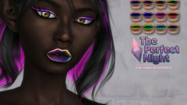 Neon Lips by tatygagg at TSR