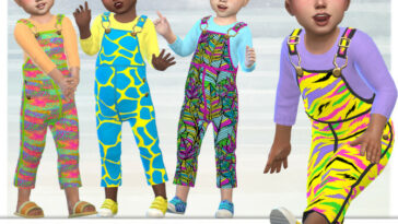 Neon Overall by Pelineldis at TSR