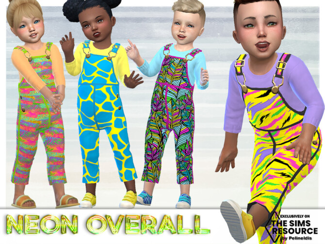 Neon Overall by Pelineldis at TSR