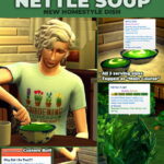 Nettle Soup Custom Recipe & Harvestable Nettle Pack at Mod The Sims 4