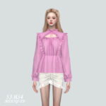 Night Blouse BD at Marigold