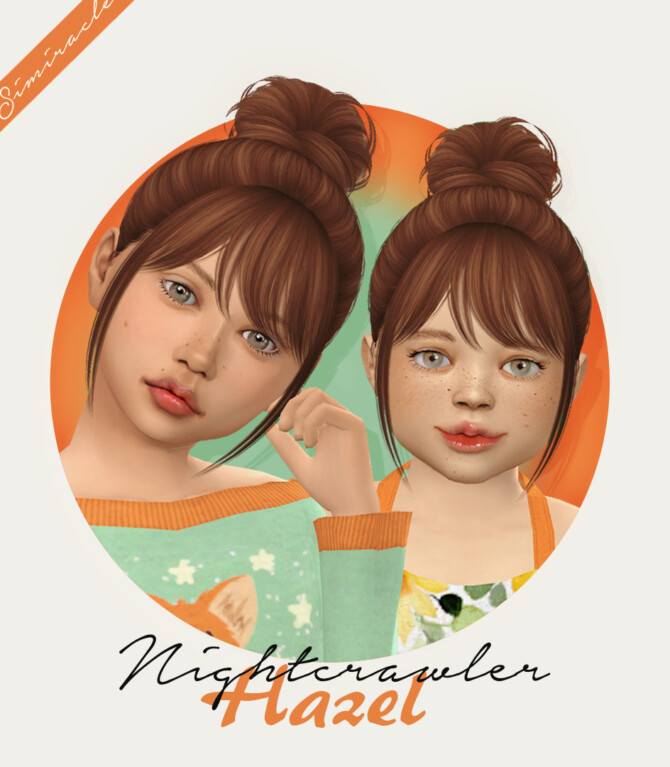 Nightcrawler Hazel hair for kids & toddlers at Simiracle