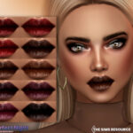 Nightlife Lipstick at MSQ Sims