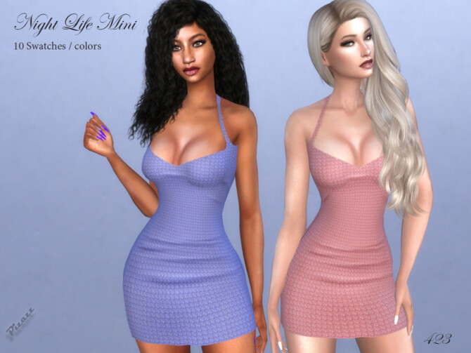 Nightlife Mini Dress by pizazz at TSR