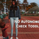 No Autonomous Check Toddler by MSQ SIMS at TSR