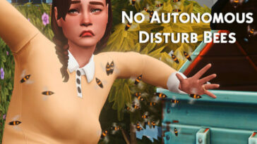 No Autonomous Disturb Bees by MSQ SIMS at TSR