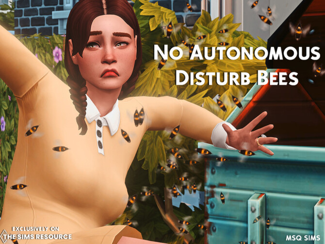 No Autonomous Disturb Bees by MSQ SIMS at TSR